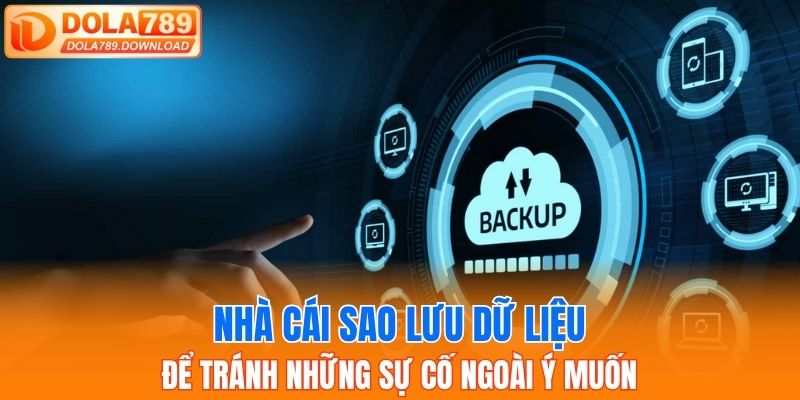 Nhà cái sao lưu dữ liệu để tránh những sự cố ngoài ý muốn 